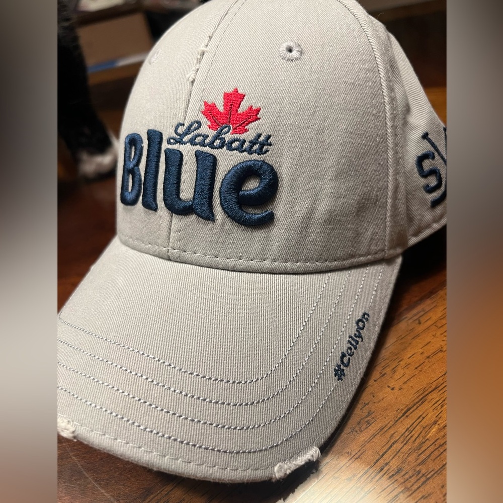 Labatt Blue Gray Baseball Cap